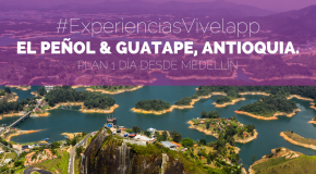 Vivelapp en Peñol & Guatapé, Antioquia (Desde Medellín)(1 día completo)