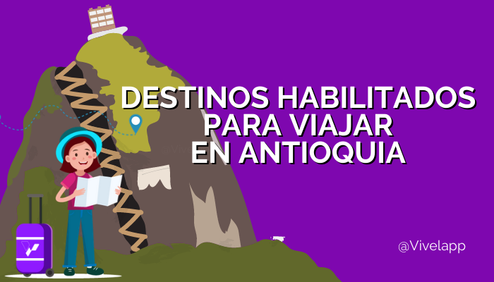 Municipios habilitados para viajar en Antioquia